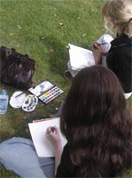  Atelier Boubok : cours de dessin et de peinture � Paris, mod�le vivant nu,nature morte,croquis dans les caf�s parisiens (JPEG)