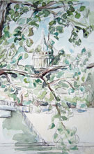 Atelier Boubok : cours de dessin et cours de peinture � Paris, stage de dessin et stage de peinture � Paris, mod�le vivant nu, nature morte, croquis dans les mus�es, parcs et caf�s parisiens. (JPEG)
