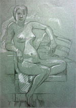  Atelier Boubok : cours de dessin et de peinture � Paris, mod�le vivant nu,nature morte,croquis dans les caf�s parisiens (JPEG)